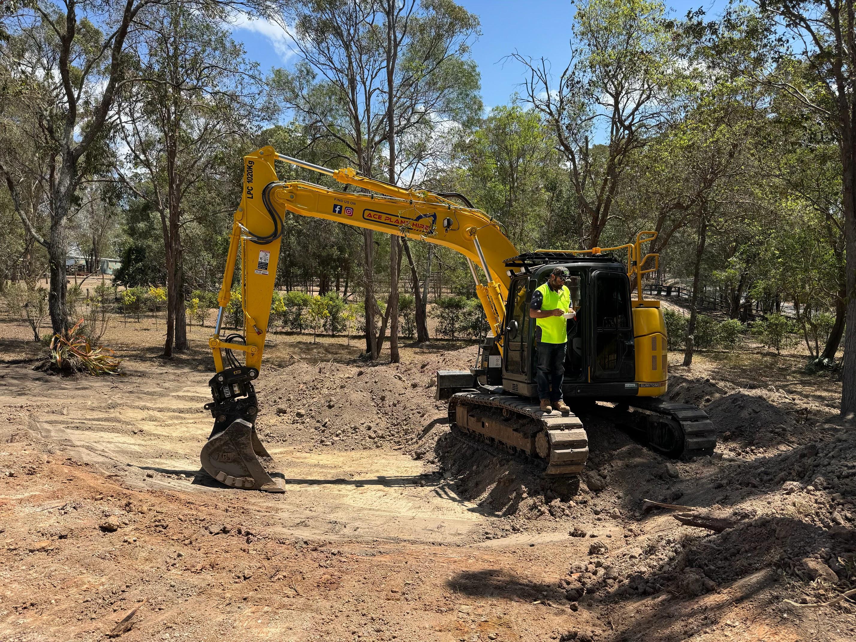 Images Ace Plant Hire | Earthmoving Brisbane