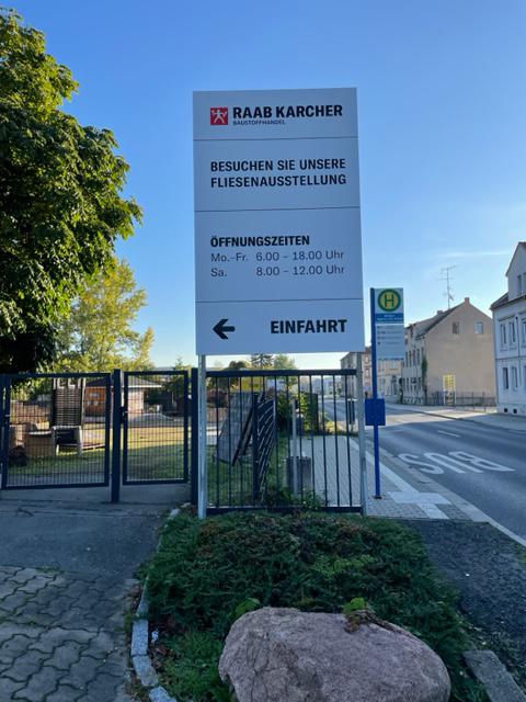 Raab Karcher, Niederauer Straße 39 in Meißen
