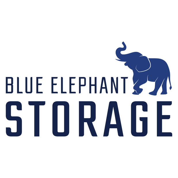 Blue Elephant Storage Logo