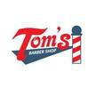 Tom's Barber Shop Logo