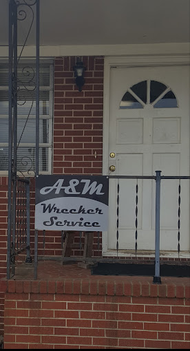 A&amp;M Wrecker Service. Logo