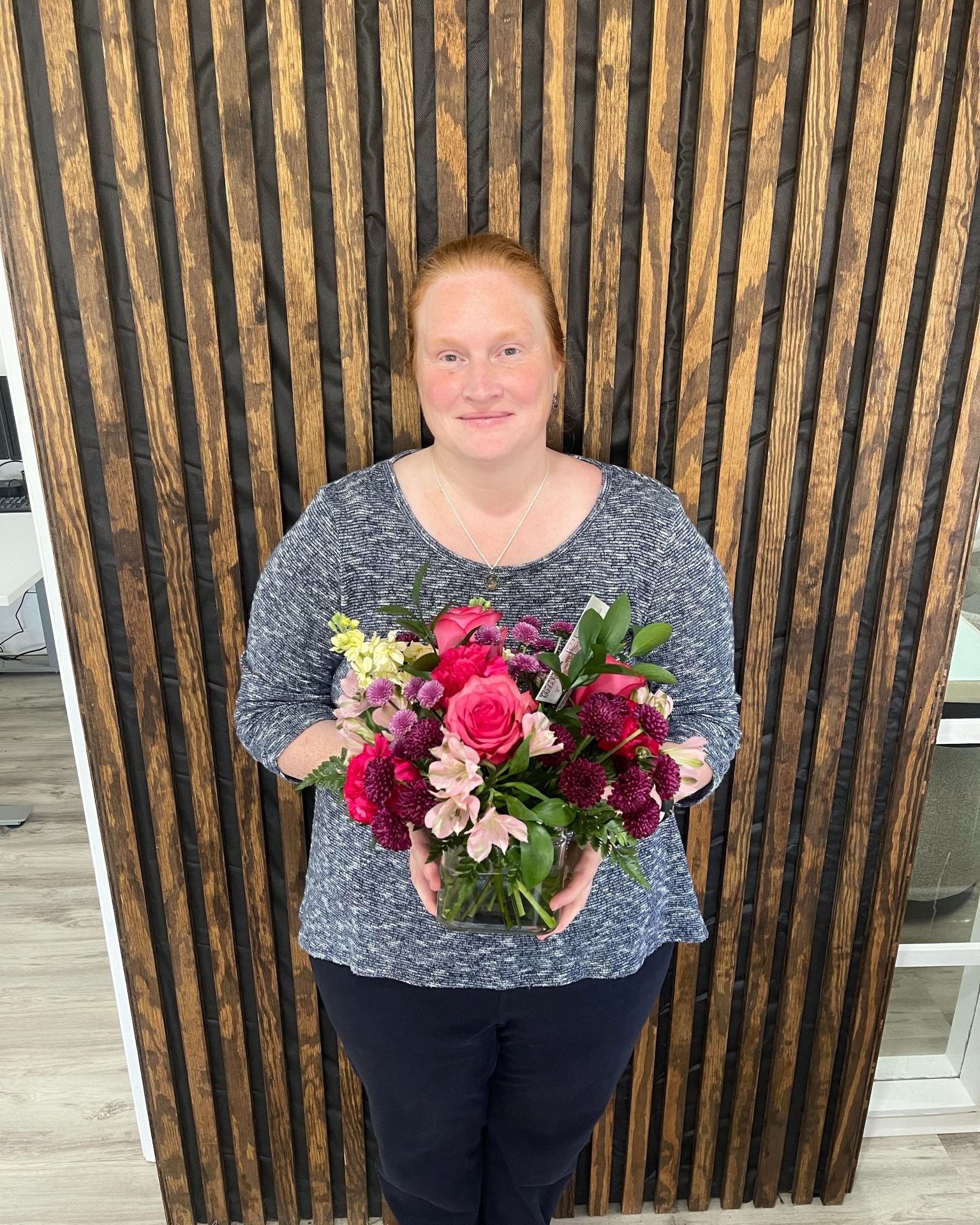 Nicole helped a customer with their insurance, and these showed up at the office. Such a thoughtful thank you! Moments like this remind us why we do what we do.