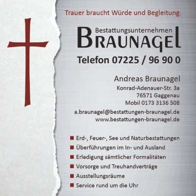 Bestattungsunternehmen Braunagel  
