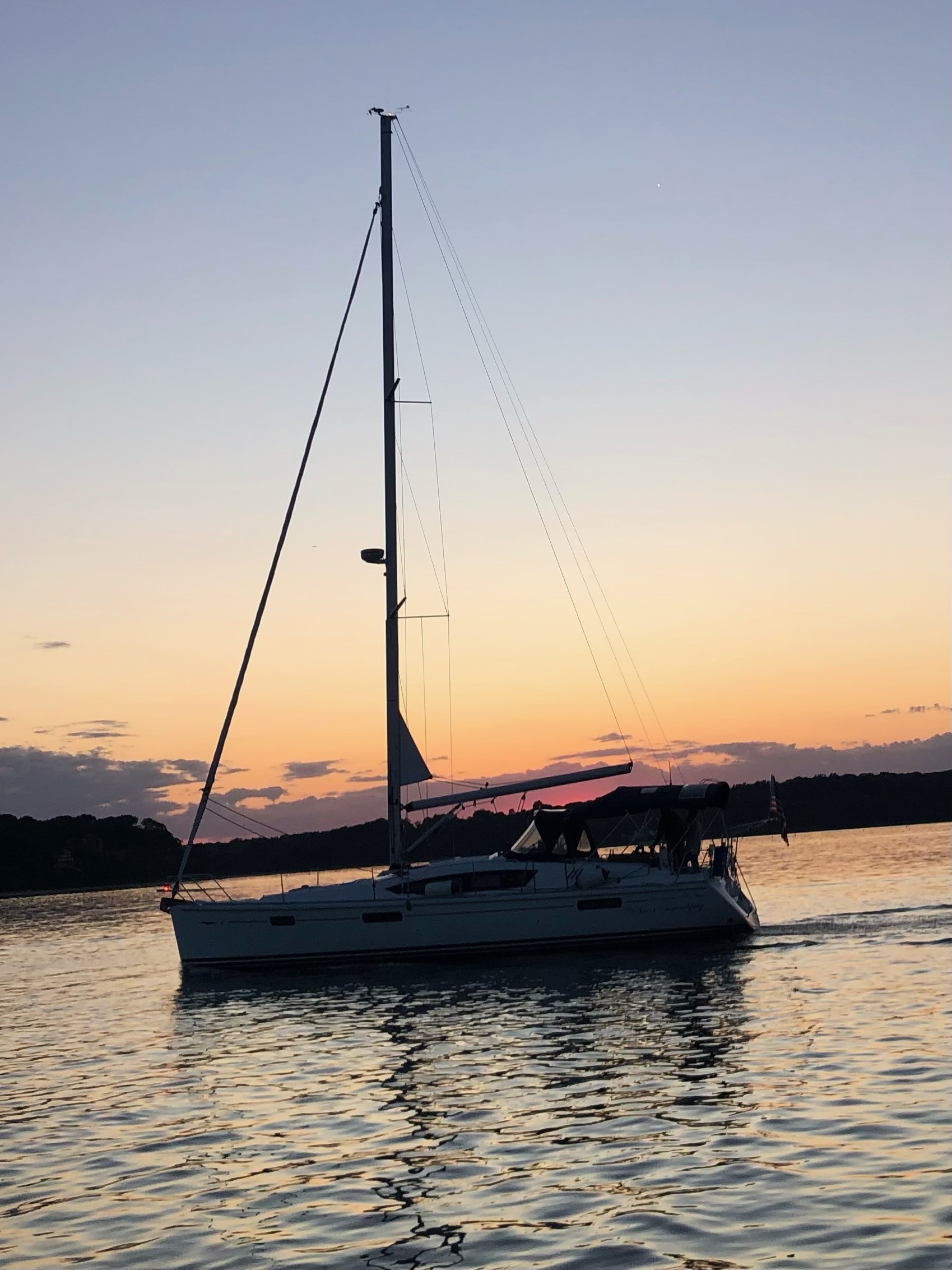 sailboat in the ocean