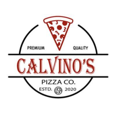 Calvino's Pizza Logo