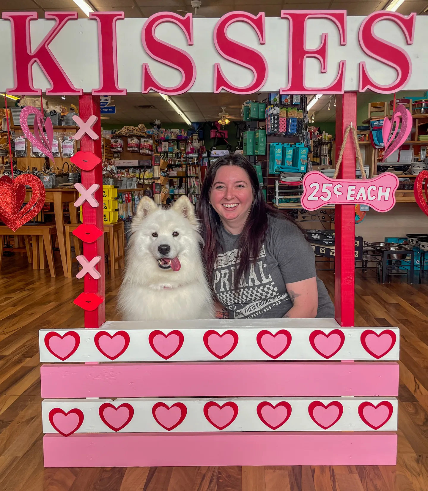 Image of Local Pet Event Kissing Booth/Wags and Wiggles Pet Adoption Nearby