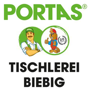 Logo Tischlerei Falk Biebig - PORTAS Fachbetrieb