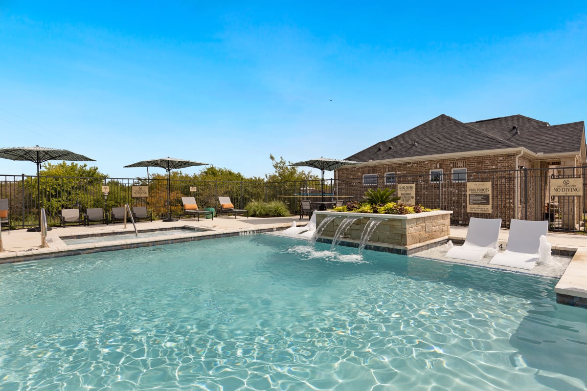 Extensive Resort Inspired Pool Deck