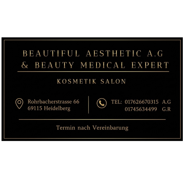 Beauty Medical Expert & Beautiful Aesthetic A.G Kosmetikstudio Heidelberg  