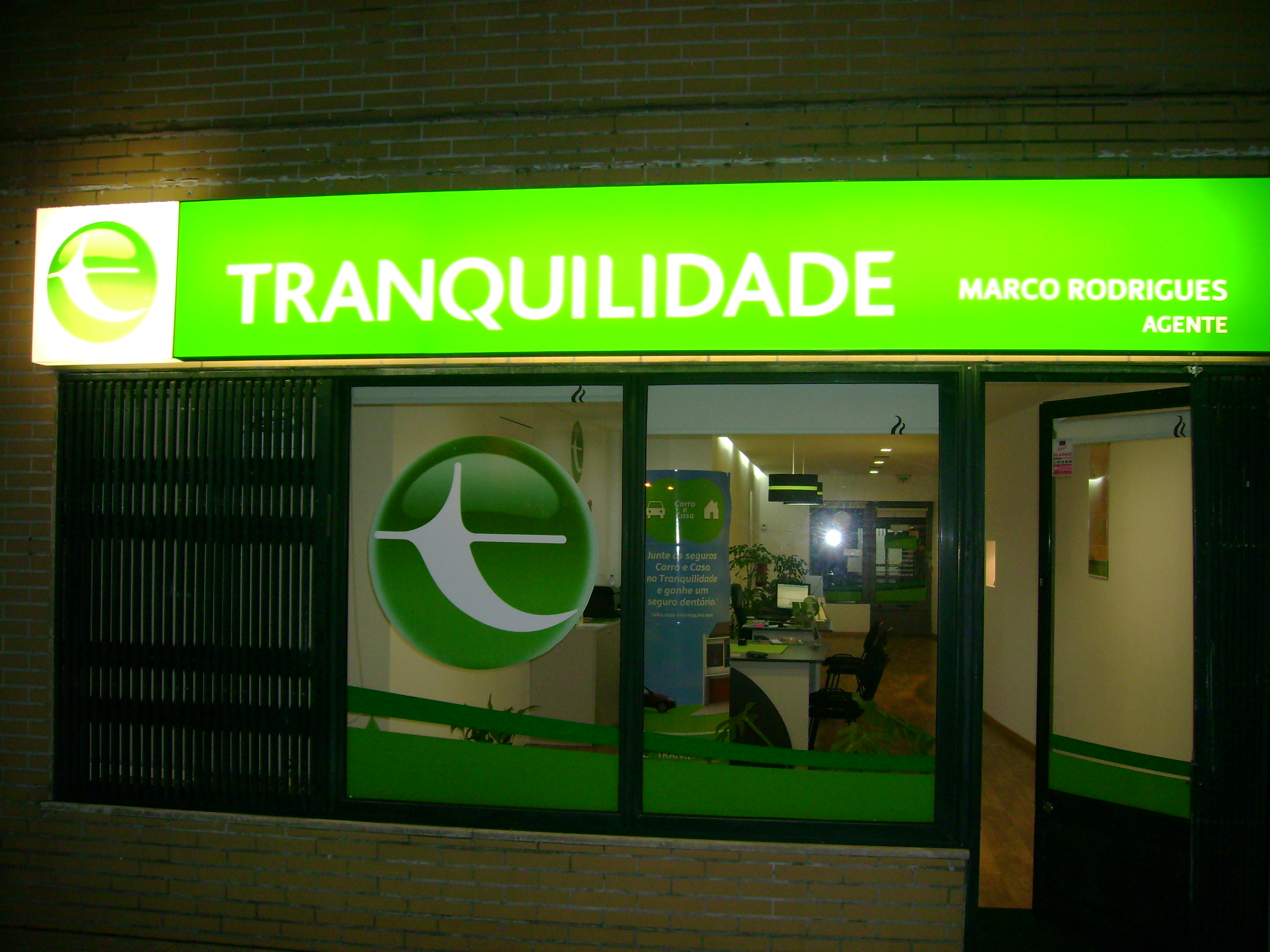 TRANQUILIDADE: Agente Marco Rodrigues Serviços Unip., Lda.