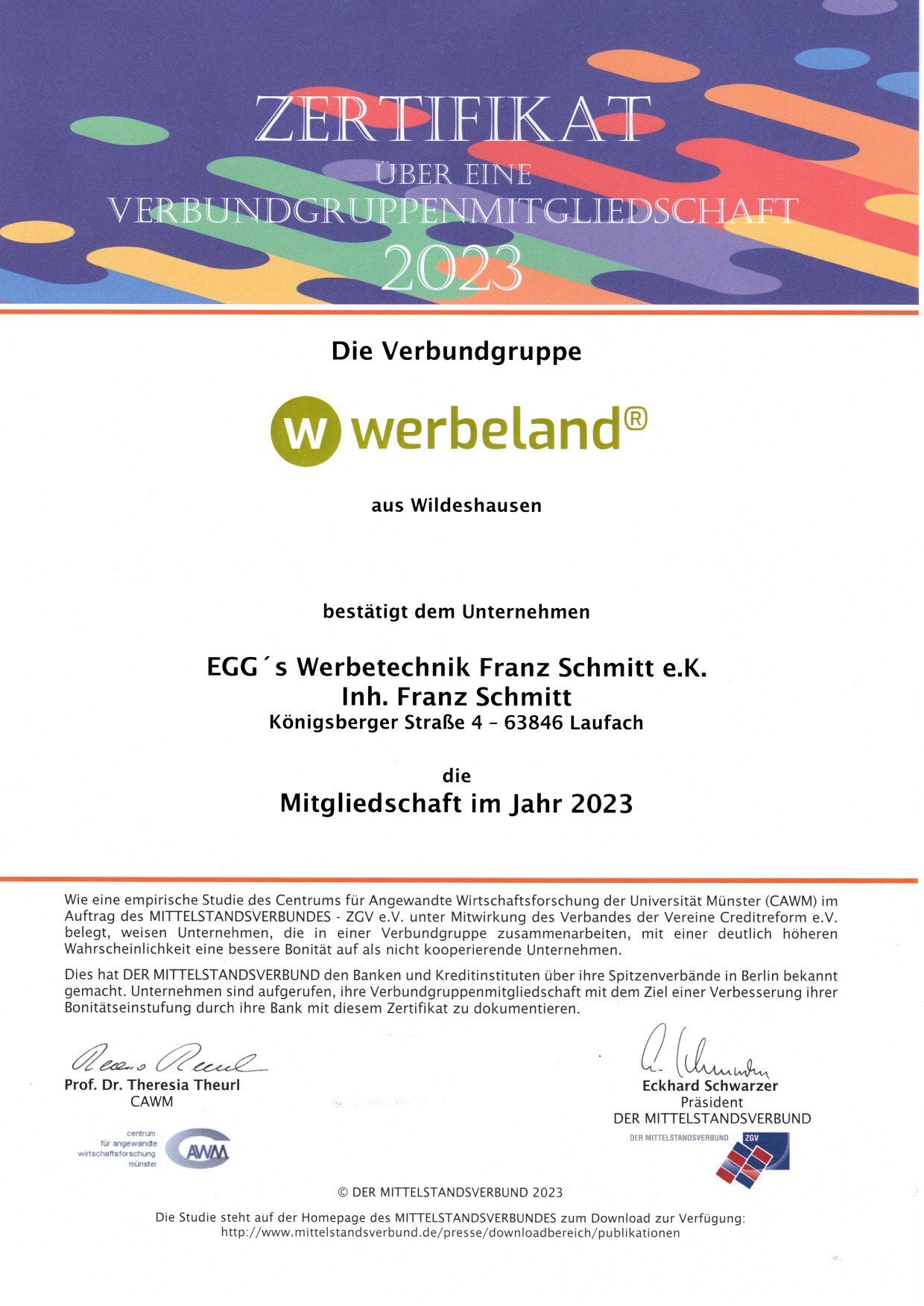 eggs Werbetechnik Franz Schmitt e.K., Königsberger Straße 4 in Laufach