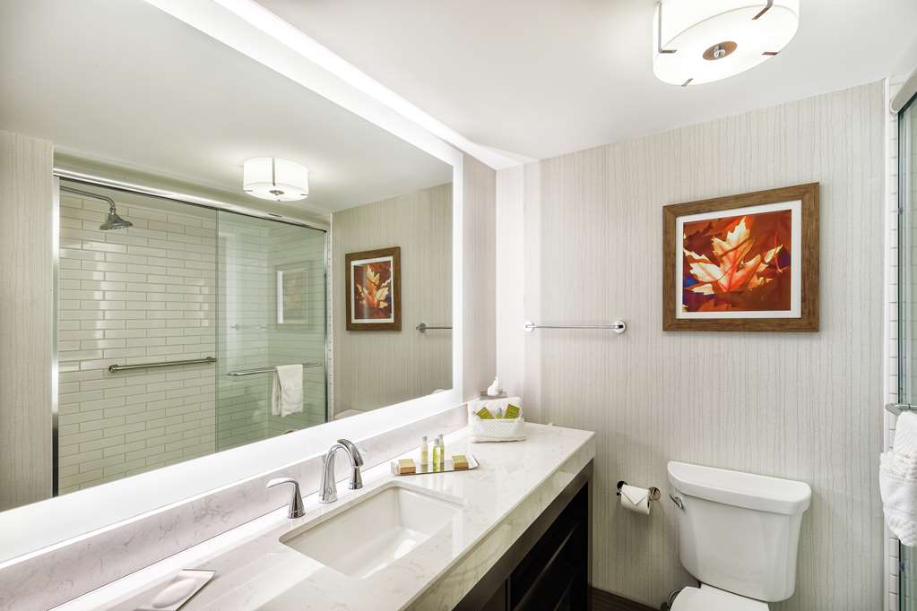 Guest room bath DoubleTree by Hilton Hotel Johnson City Johnson City (423)929-2000