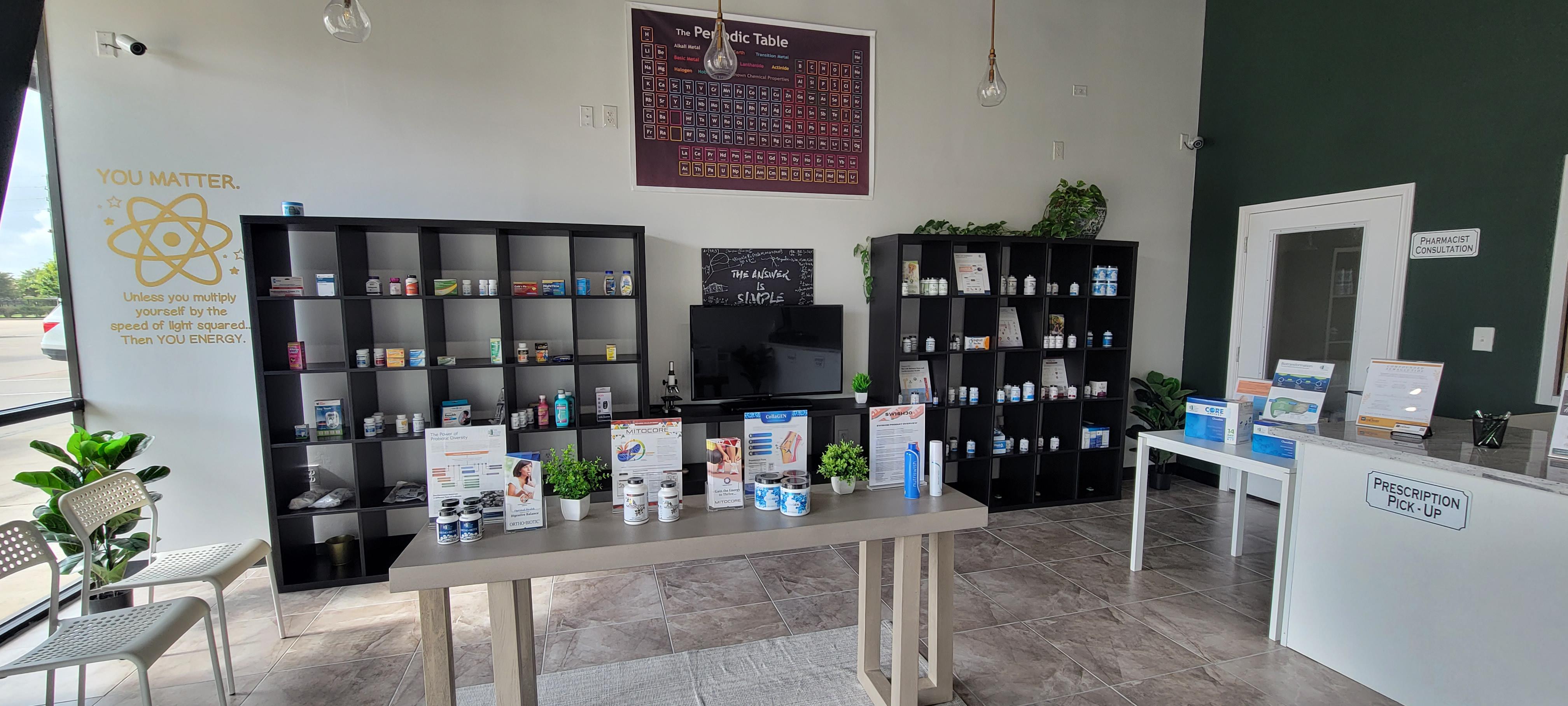 The inside lobby of The Chemist Pharmacy