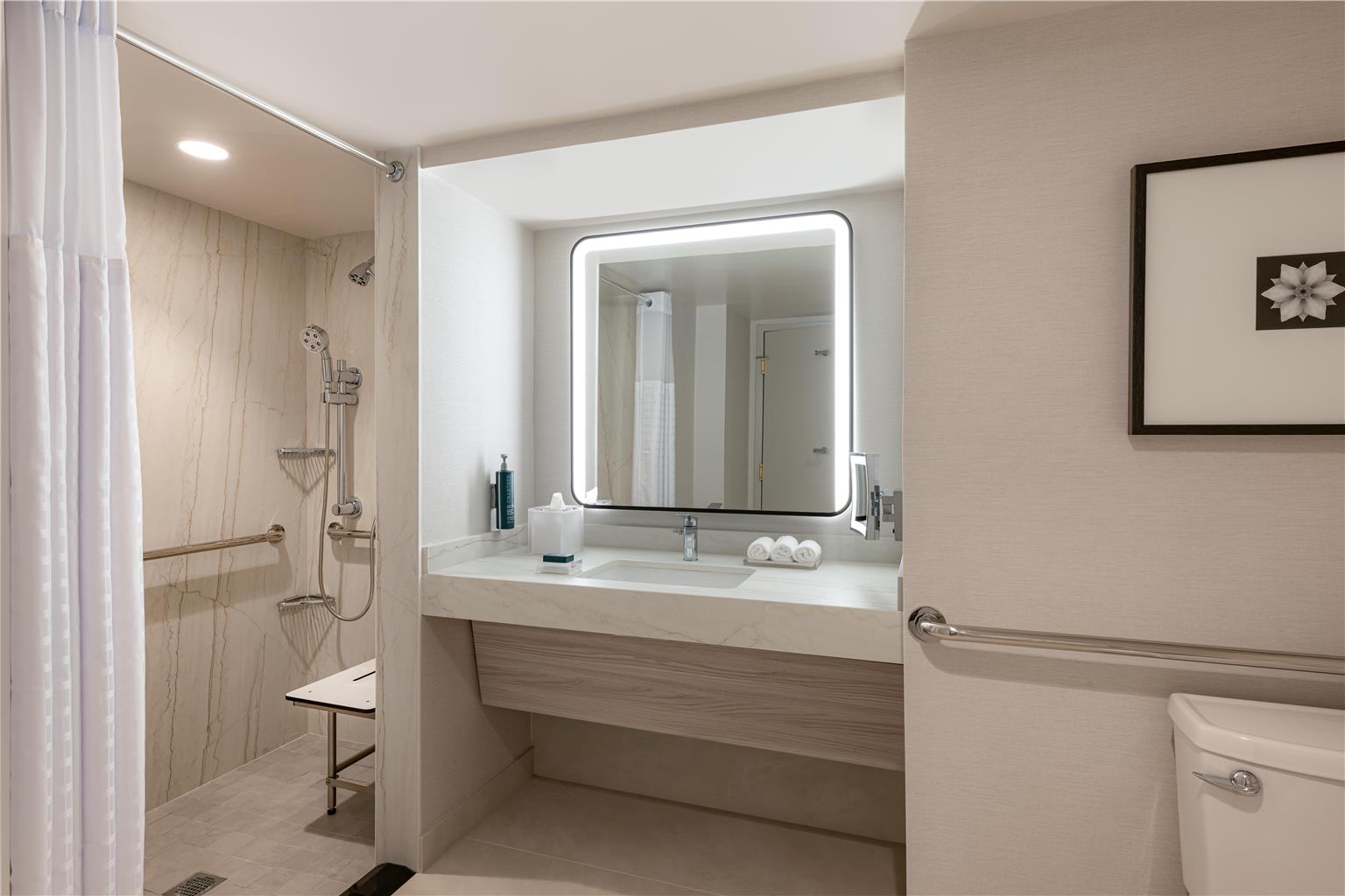 Guest room bath