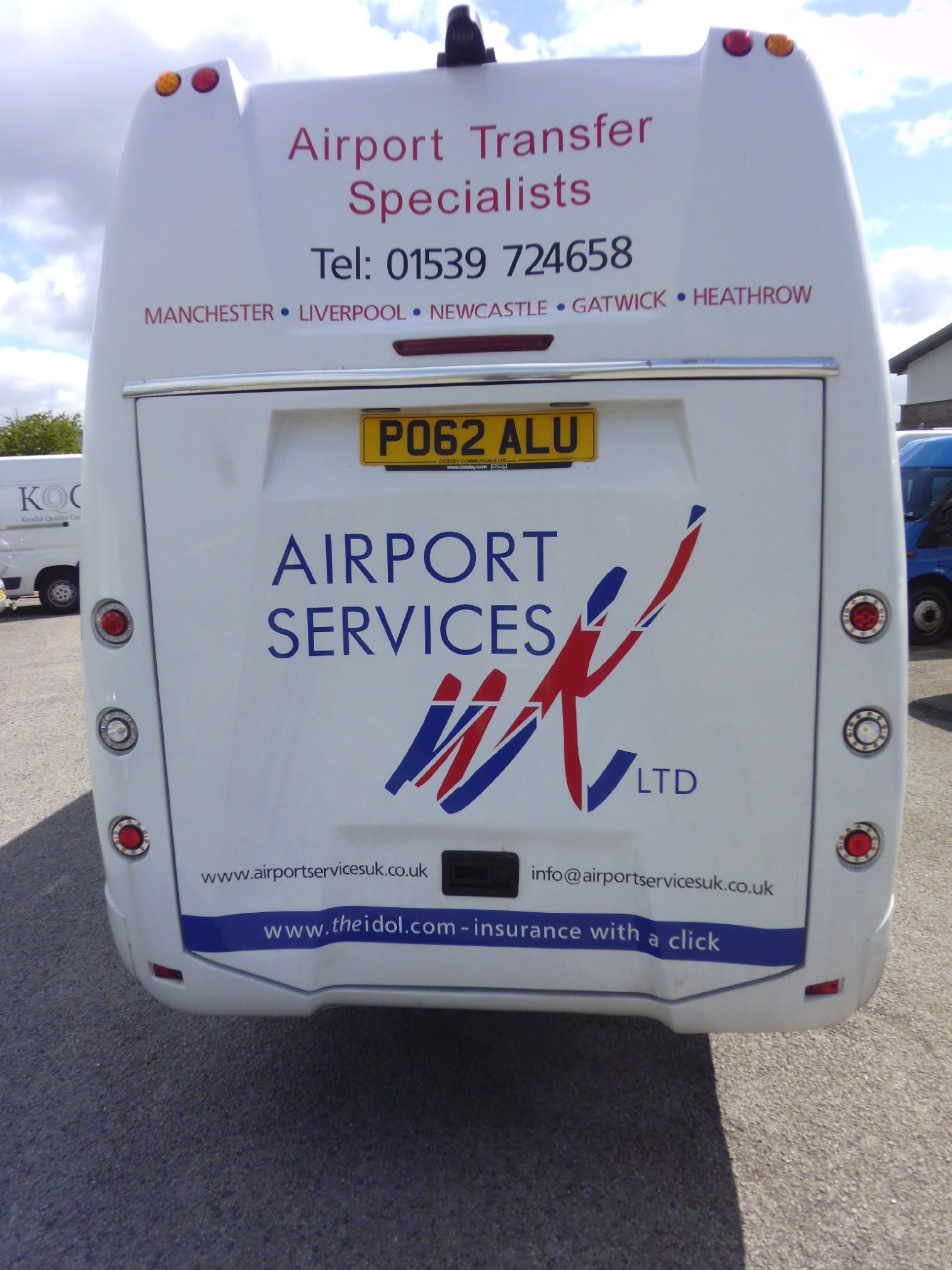 Airport Services UK Ltd Kendal 01539 724658