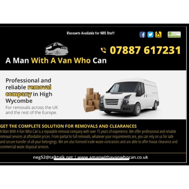 A Man with a Van Who Can Logo