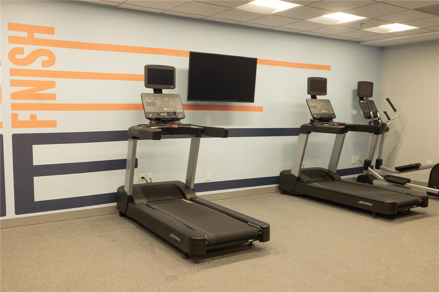 Health club fitness center gym