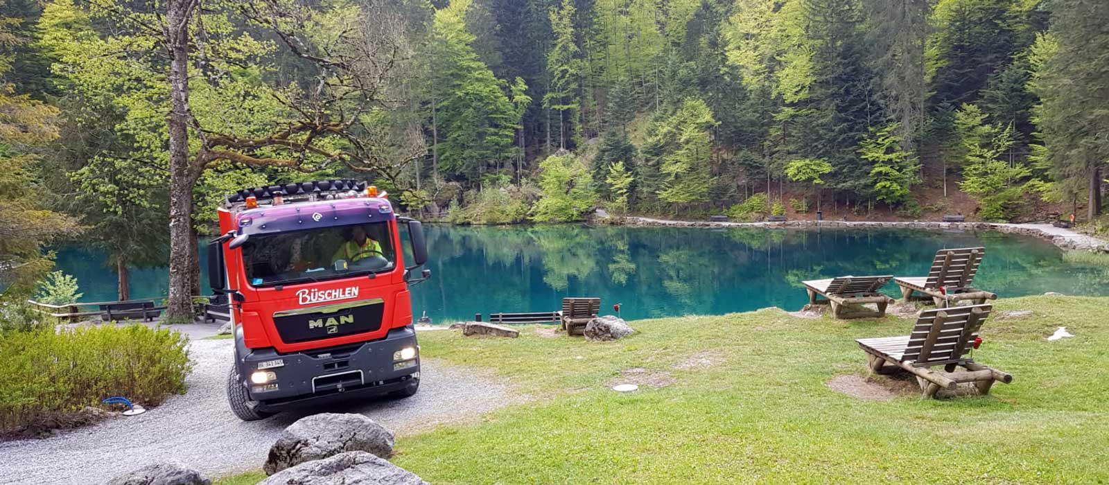 Büschlen Kanalreinigung, Parallelstrasse 72 in Frutigen