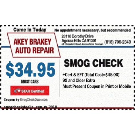 Akey Brakey Auto Repair Tire & Smog Logo