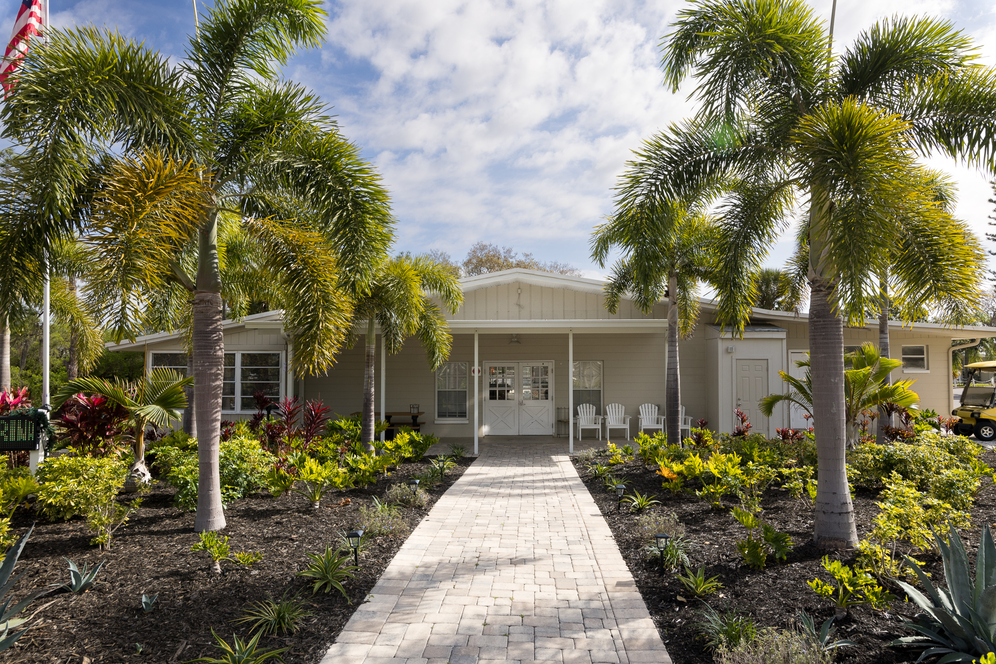 Clubhouse at River Vista RV Park in Ruskin, FL