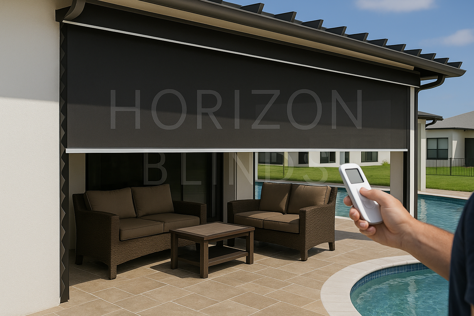 Blinds 
Indoor and Outdoor 
Call us to schedule your FREE estimate at (786) 597-1085. 