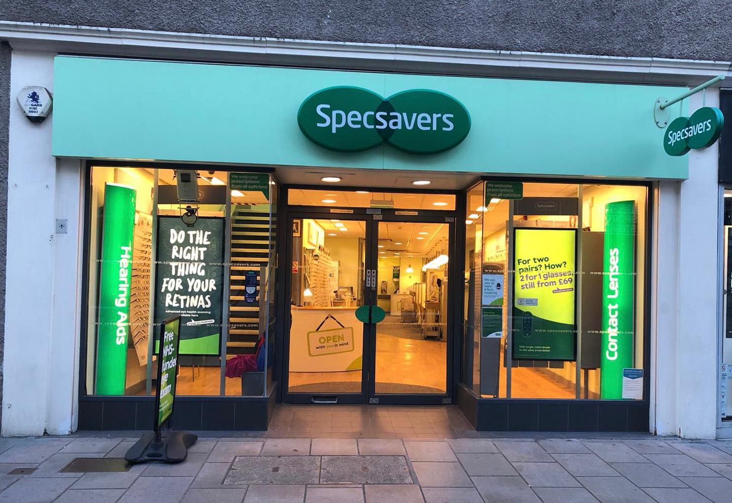 Specsavers Dundee Specsavers Opticians and Audiologists - Dundee Dundee 01382 204040