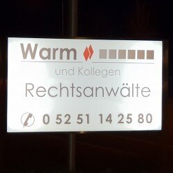 Warm and Kollegen Rechtsanwälte in Paderborn - Logo