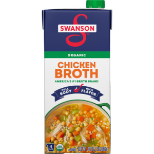 Swanson® 100% Natural Organic Chicken Broth, 32 oz Carton (12 Pack) featured image