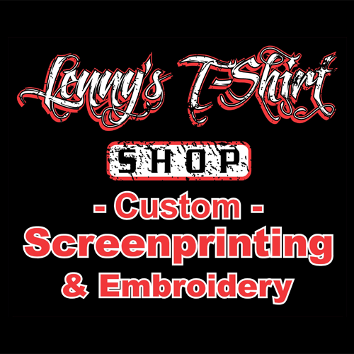 Lenny's Custom Screen Printing Logo