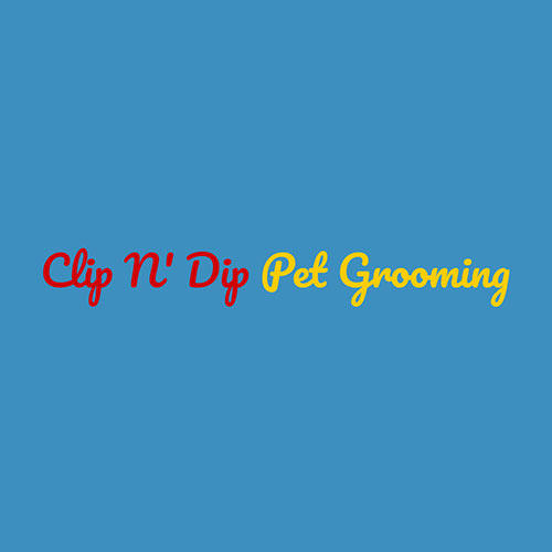 Clip N' Dip Pet Grooming Logo