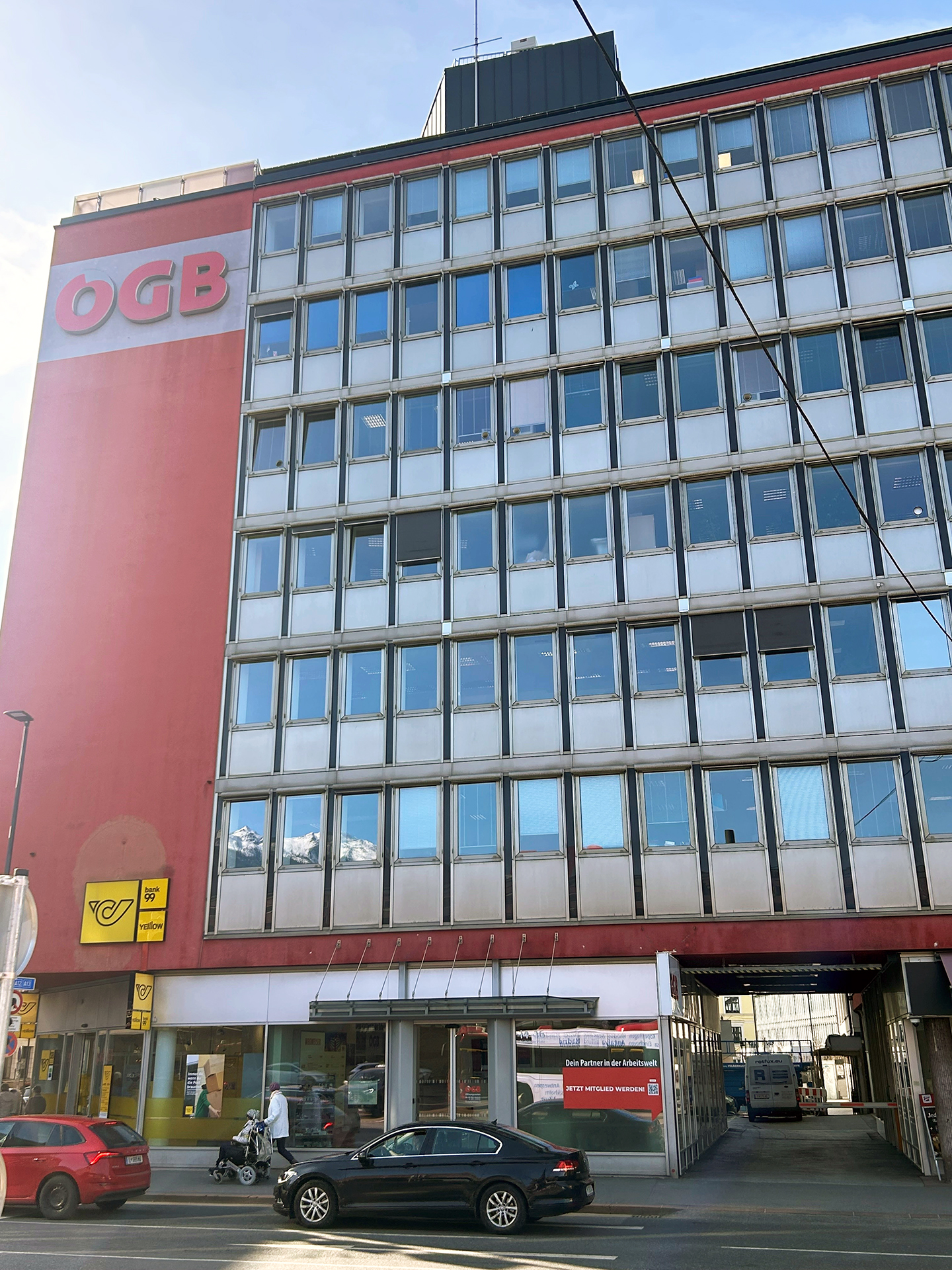 Gewerkschaft PRO-GE, Landesorganisation Tirol, Südtiroler Platz 14-16 in Innsbruck