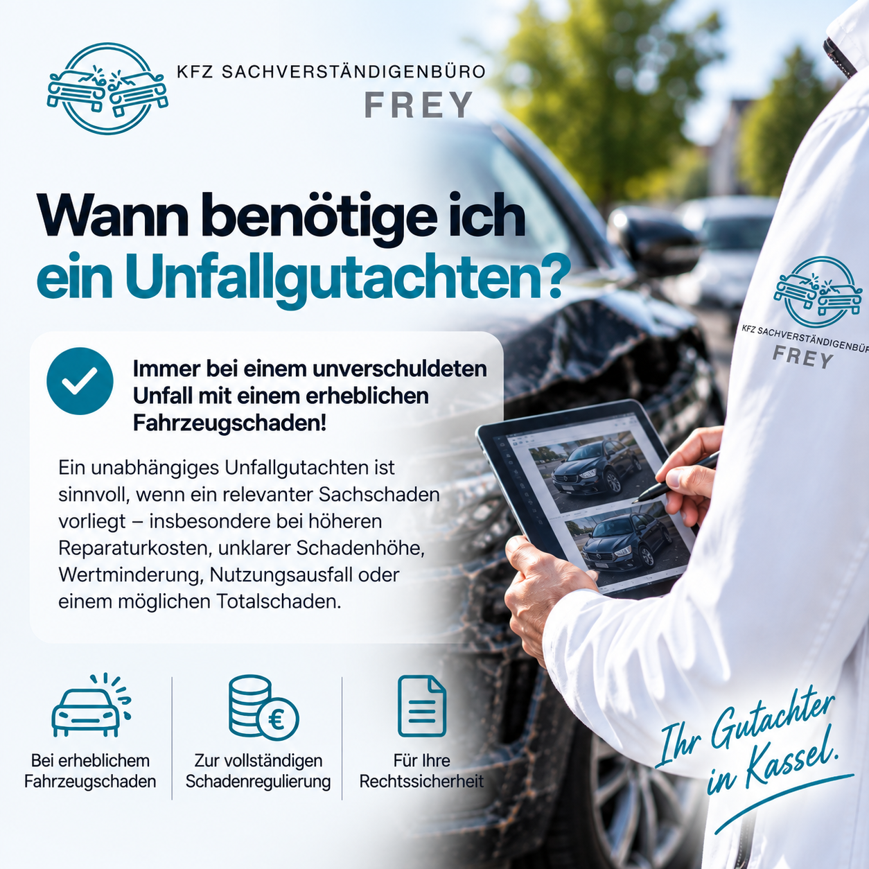 Sachverständigenbüro Frey  KFZ-Gutachter Kassel in Kassel