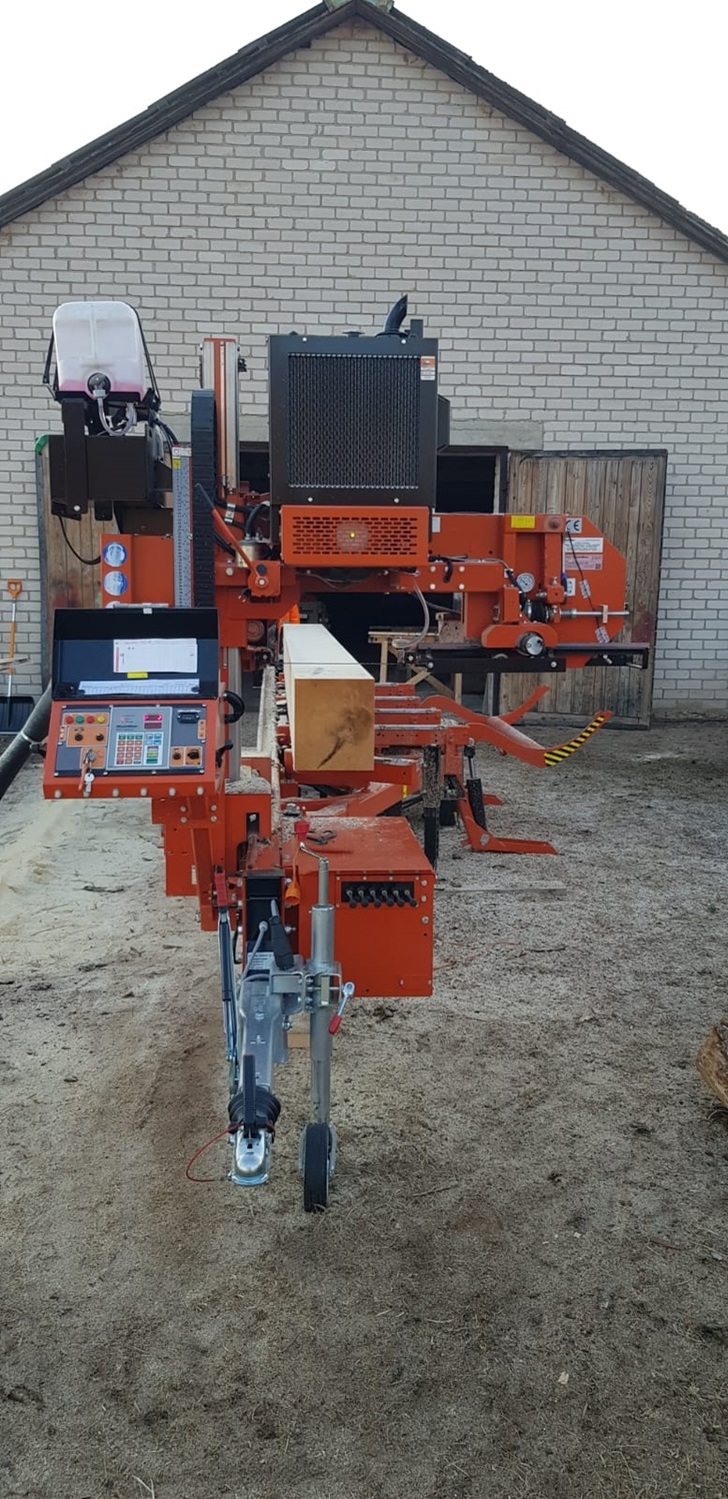 KastWood mobilais lentzāģis kokmateriālu sagatavošanai