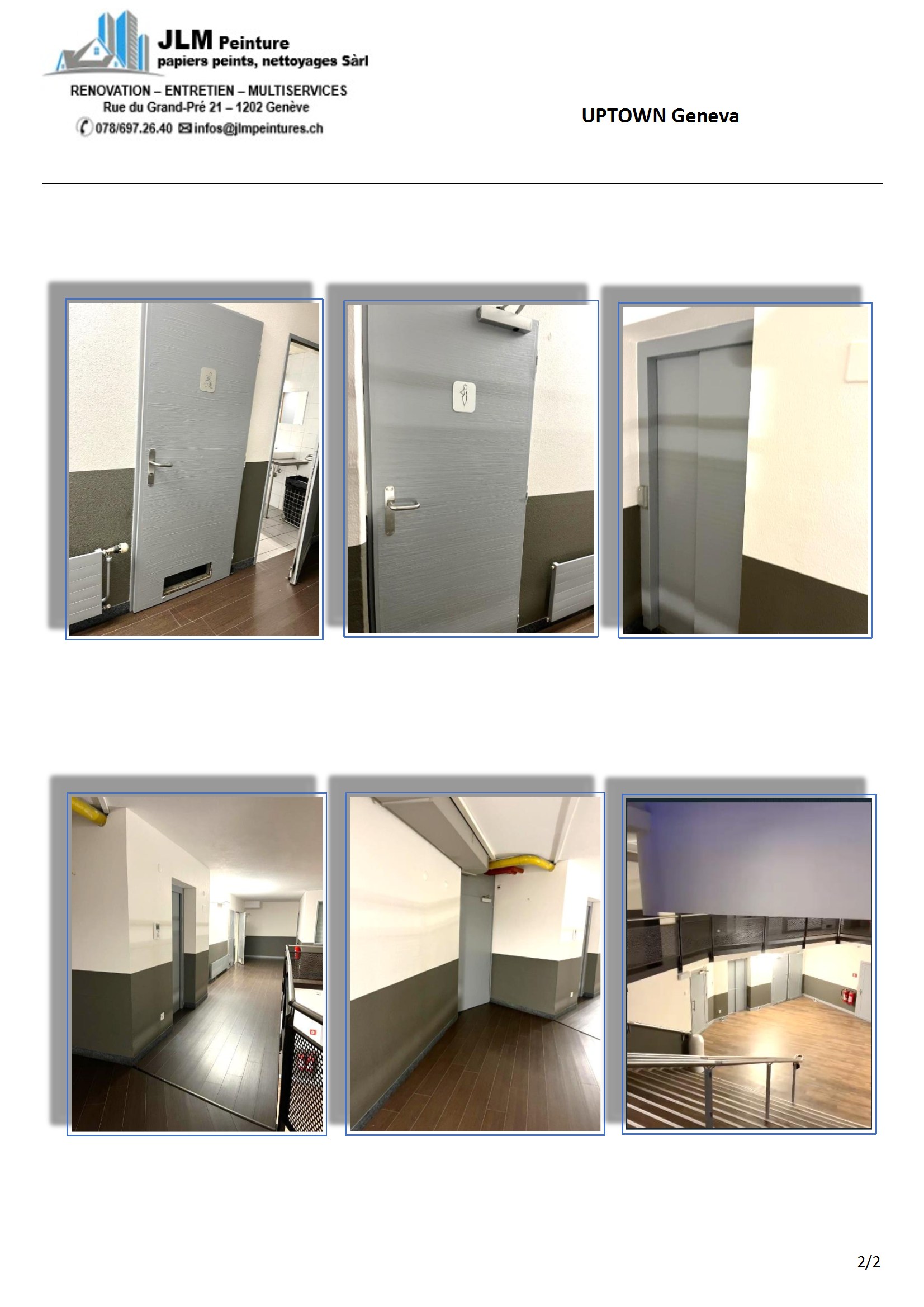 Bilder JLM peinture papiers peints nettoyages Sàrl