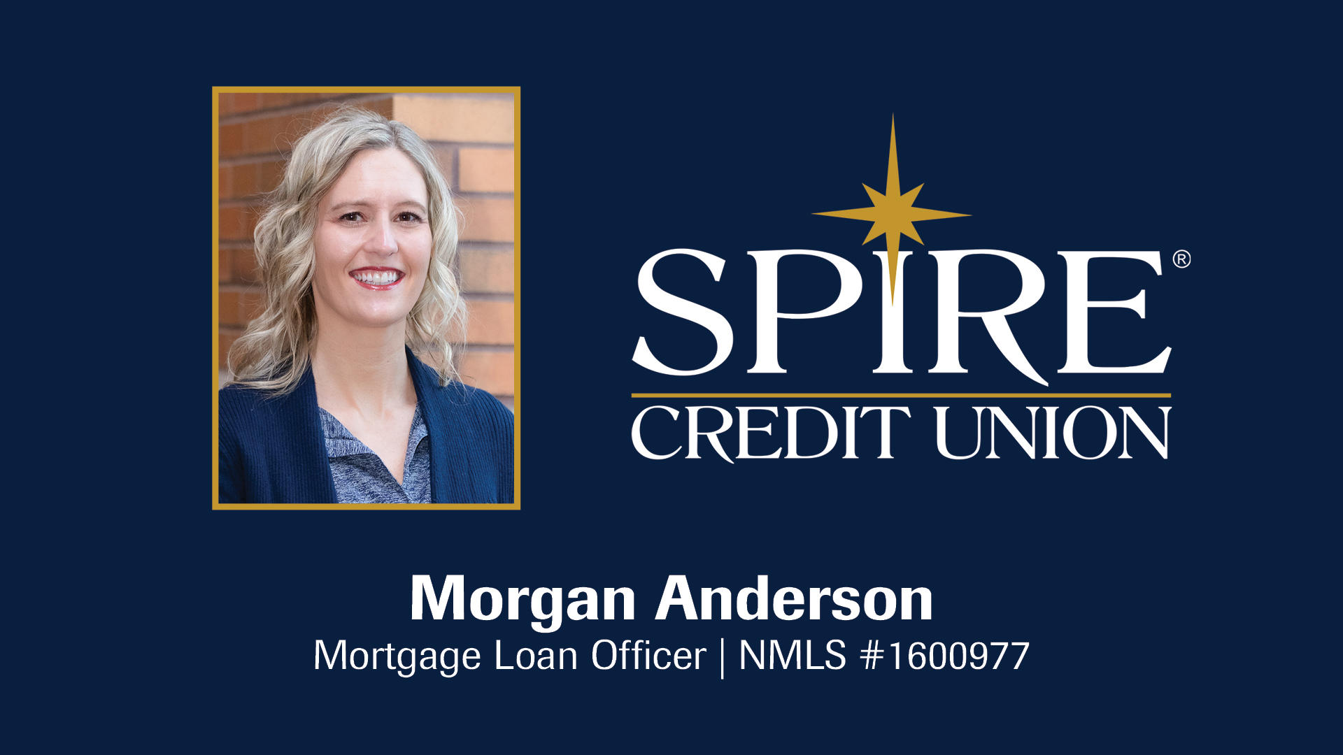 Morgan Anderson, NMLS  1600977