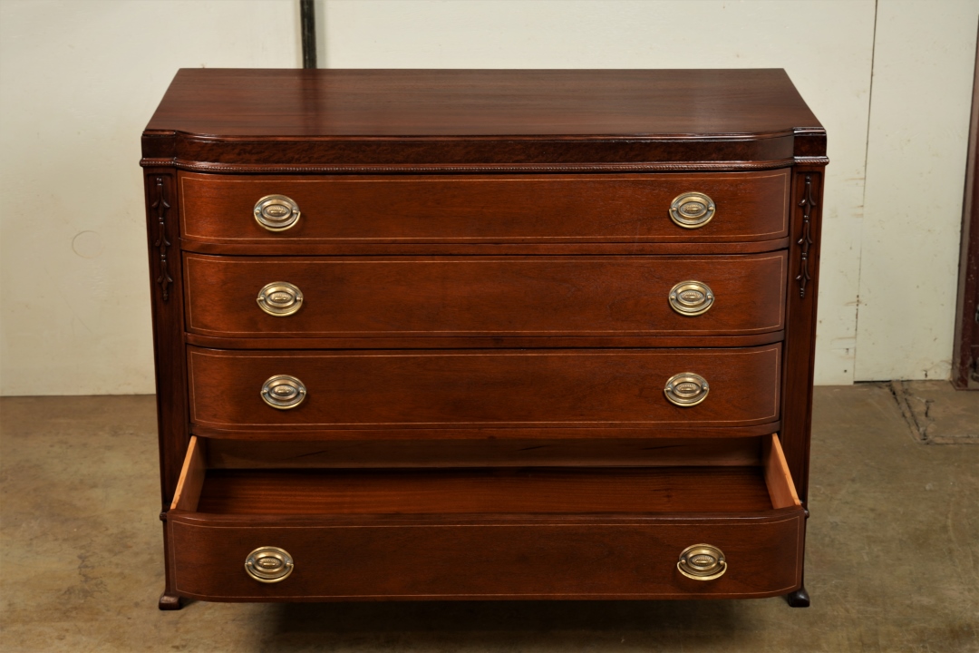 Antique Chest of Drawers After Restoration in Fort Collins - Front View