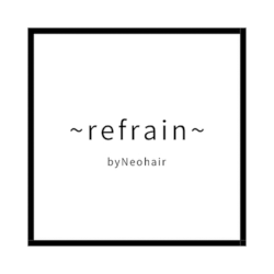 refrain～by NEOhair～ Logo