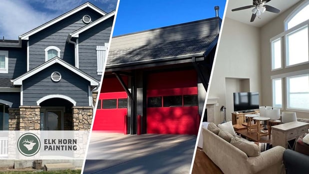 Images Elk Horn Painting - Denver