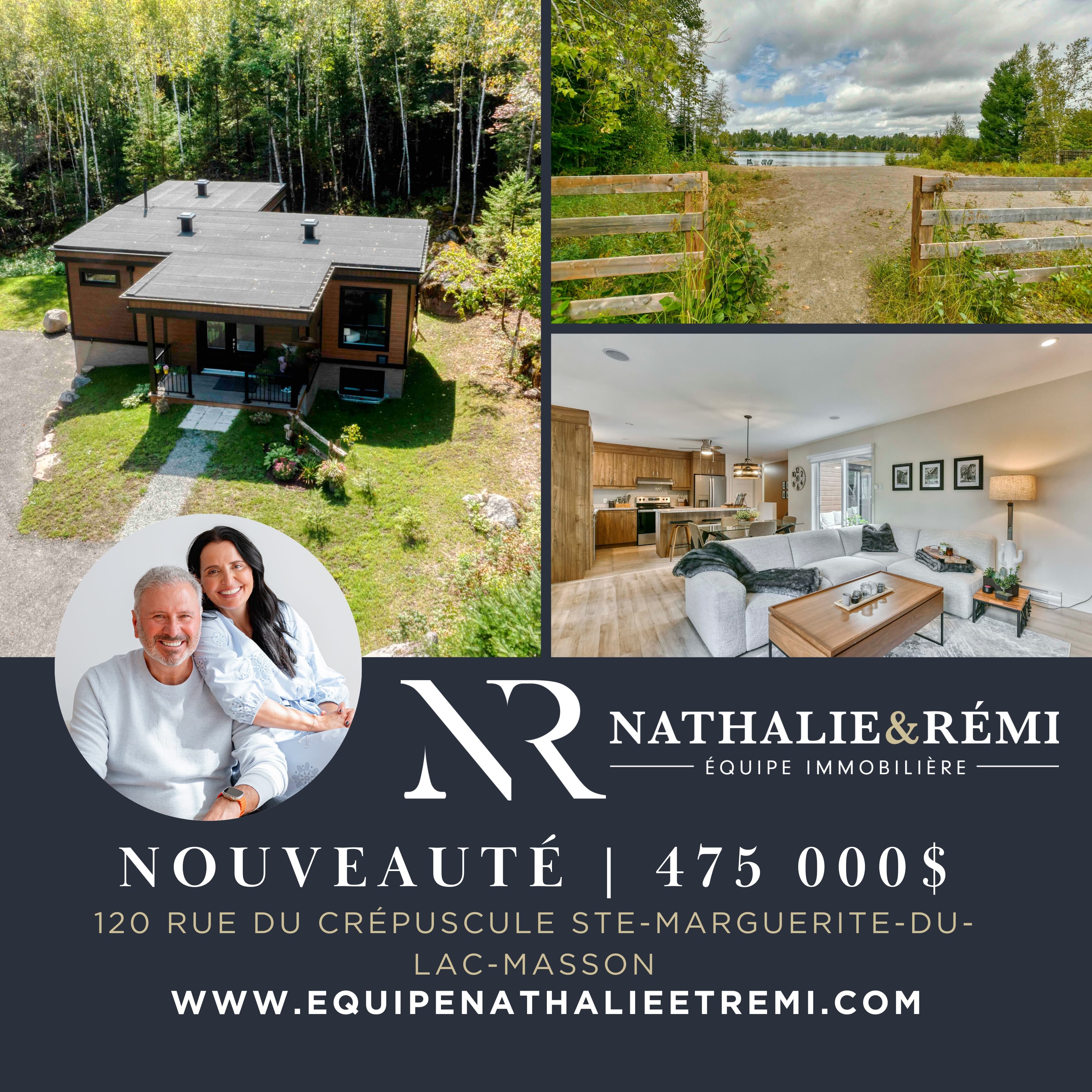 Images Nathalie & Rémi Équipe Immobilière RE/MAX DU CARTIER BONJOUR - Courtier immobilier Saint-Sauveur
