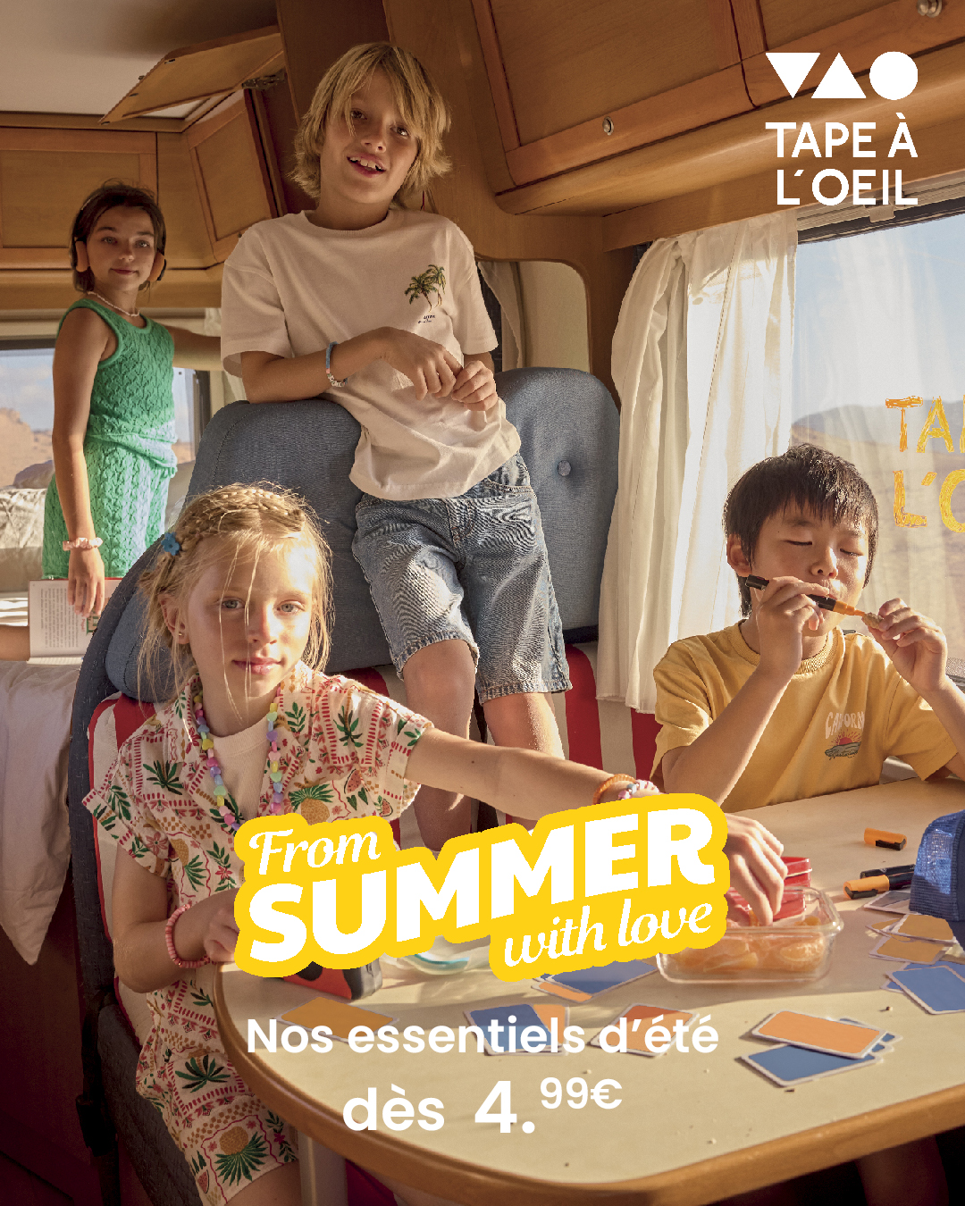 ☀️  Découvrez la collection été dès 4,99€ ☀️
