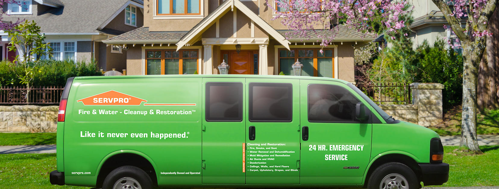 Your residence is top of mind at SERVPRO.