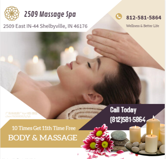 Our traditional full body massage in Shelbyville, IN 
includes a combination of different massage therapies like 
Swedish Massage, Deep Tissue,  Sports Massage,  Hot Oil Massage
at reasonable prices.