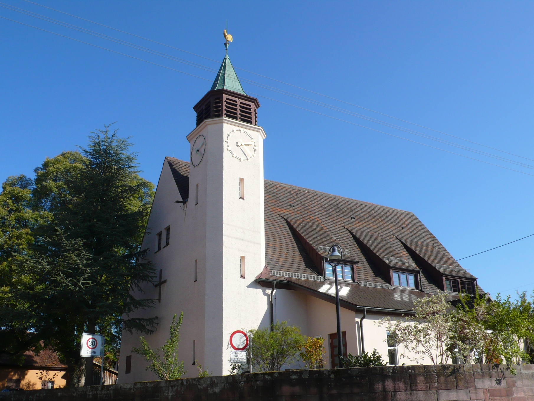 Evangelische Kirche - Evangelische Kirchengemeinde Neuhengstett-Ottenbronn, Hirsauer Straße in Althengstett