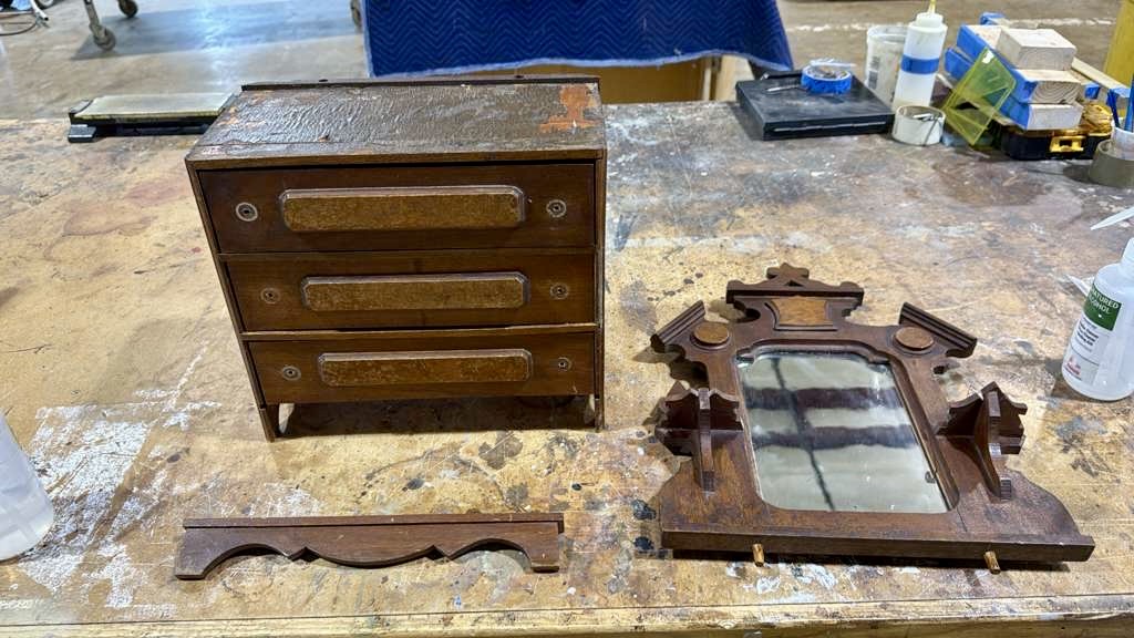Antique Dresser Restoration - Before