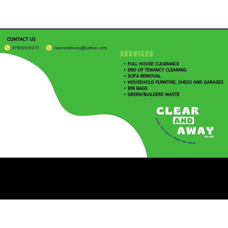 LOGO Clear and Away Waste Clearances Wigan 07549 310094