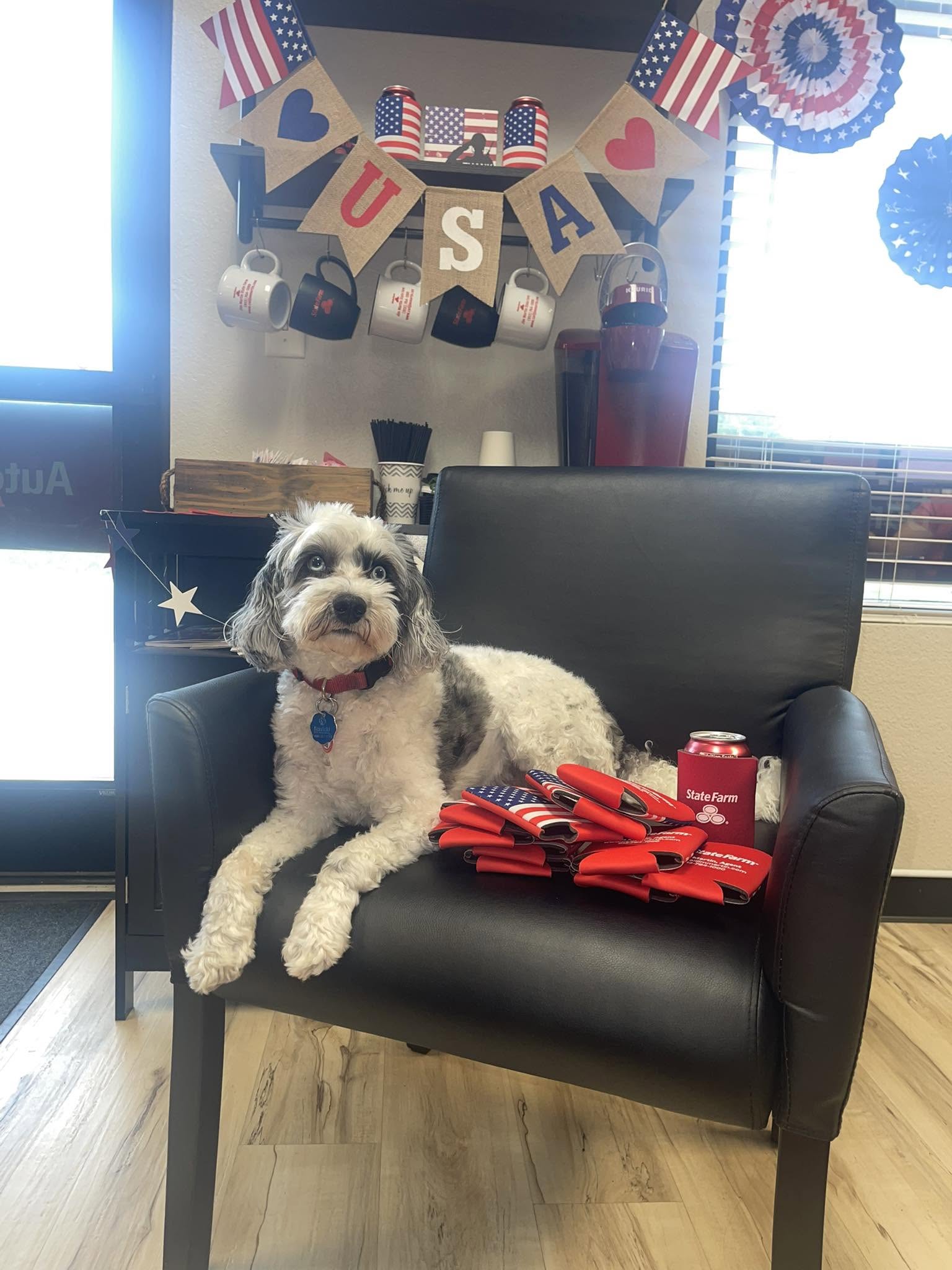 Patch says to stop by Jim Martin State Farm in Olathe