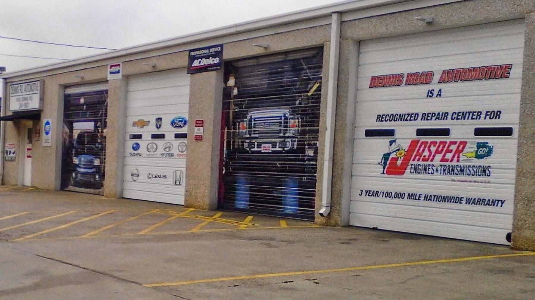 Our shop is unique! Even our doors are all about automotive and truck repairs. Dennis Road Automotive Dallas (972)241-1901