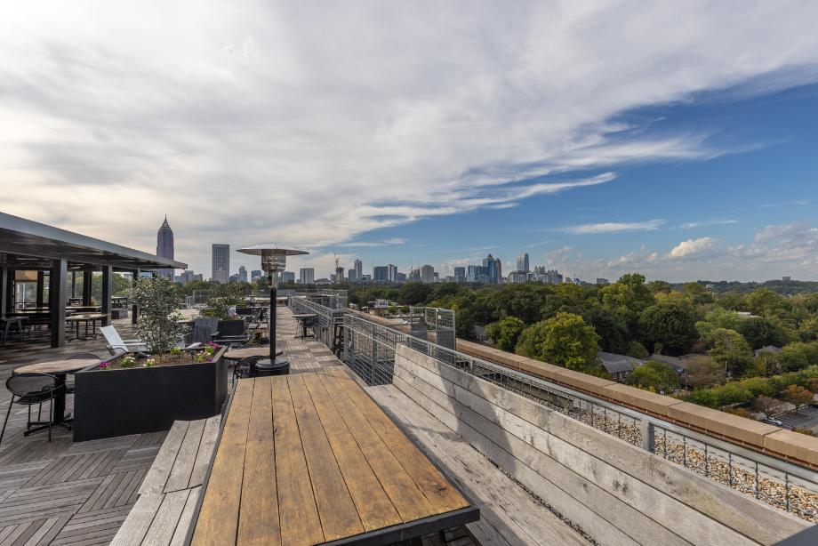 Skyline views from Ponce Market