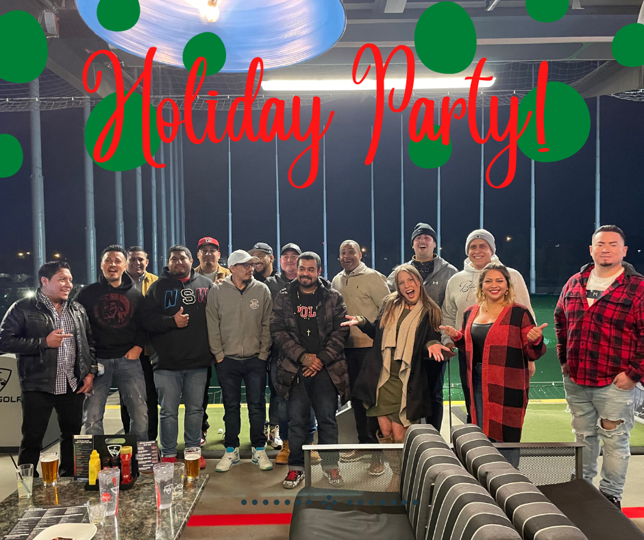Our team had a great time at our holiday party!