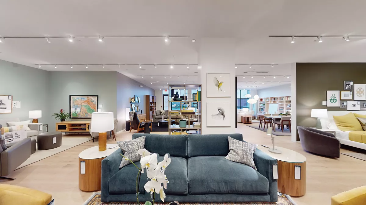 Room & Board Paramus interior